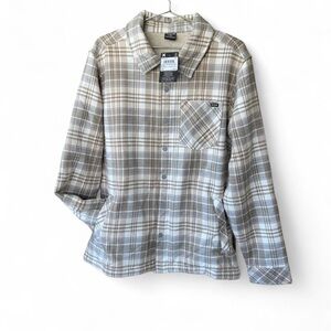 Hurley Plaid Shirt Jacket